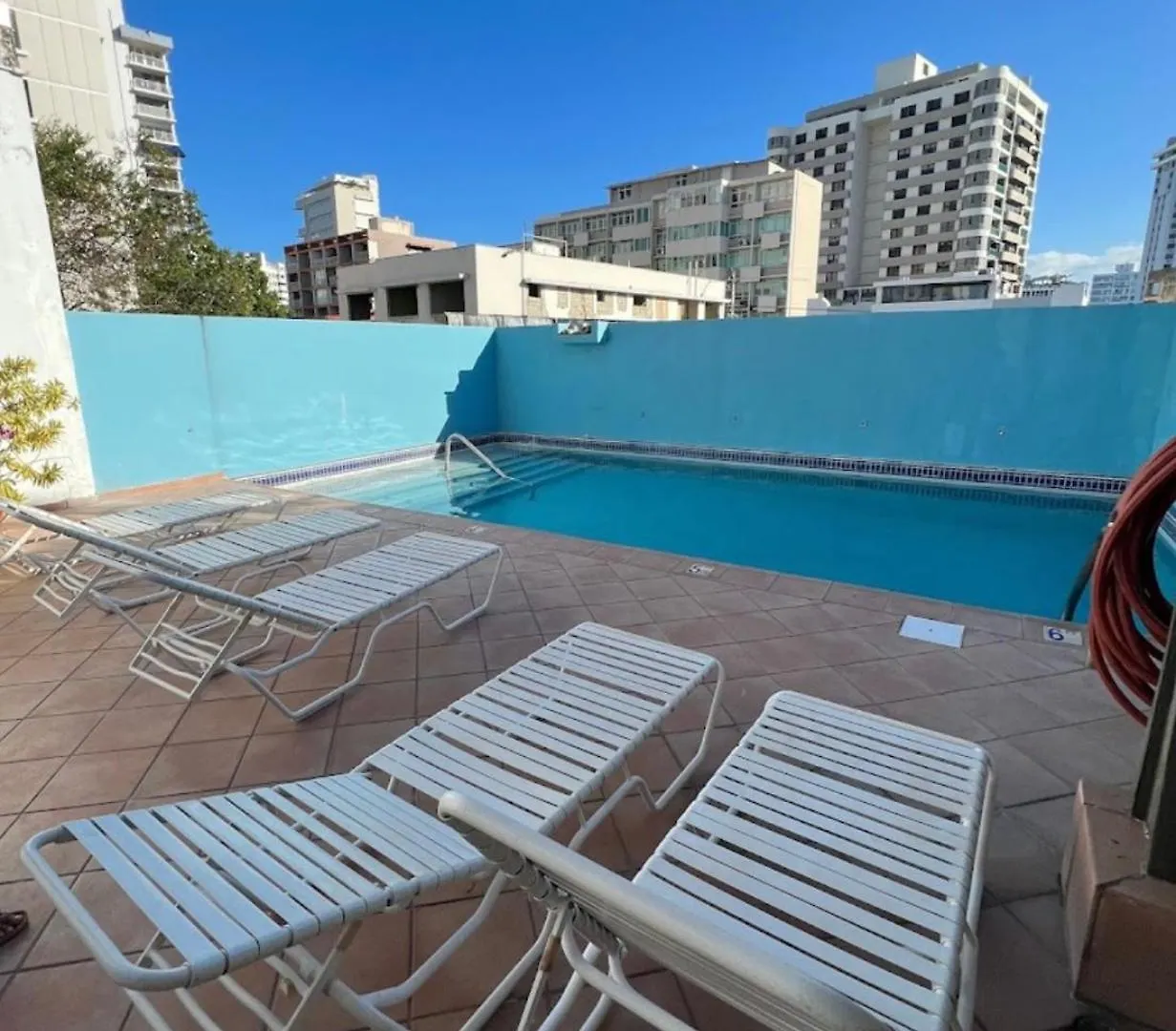 Downtown Condado Tropical Studio سان خوان شقة